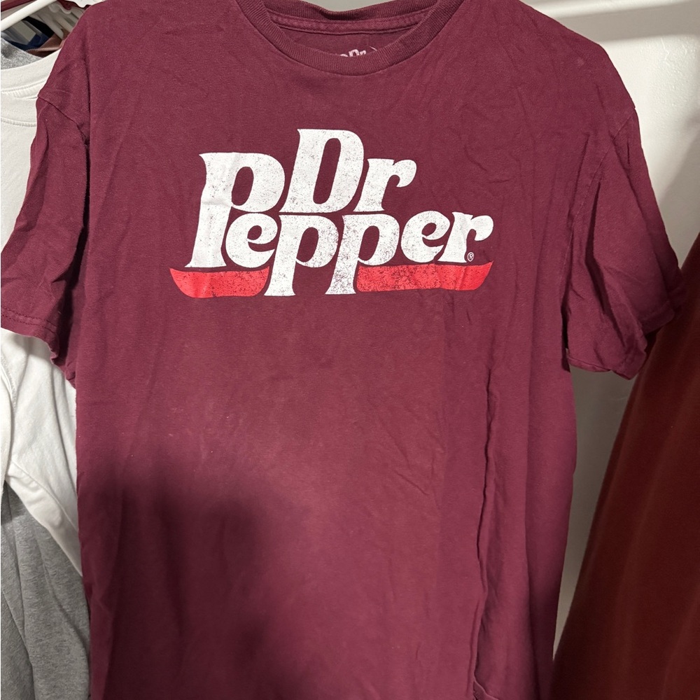 Target Burgundy Dr Pepper Tee